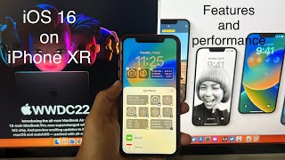 iOS 16 on iPhone XR | New Features and Performance