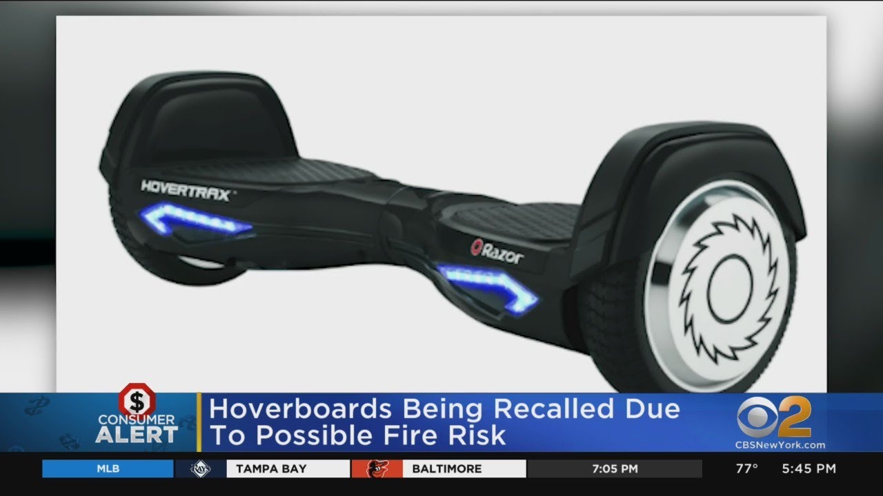 Consumer Alert Hoverboards Recalled Due To Fire Risk Youtube