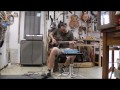 test du modèle bo diddley olivier villefranche luthier