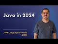 Java in 2024 - #JVMLS keynote