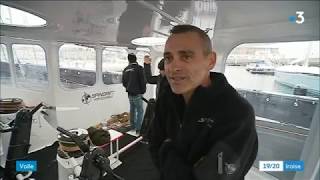 Brest : Spindrift 2 en partance pour tenter de record du trophée Jules Verne