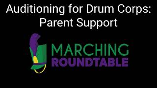 MRT Drum Corps Parent Support