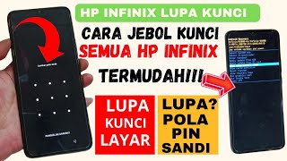 CARA HARDRESET SEMUA HP INFINIX LUPA POLA SANDI‼️ TERMUDAH UNTUK YANG BELUM TAHU⁉️