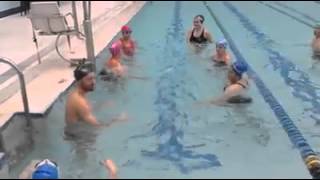 Aquagym en el agua