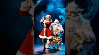 🎄 Merry christmas magic show🎅 #magic #agt #americasgottalent #show #talent #omg_9088 #shorts