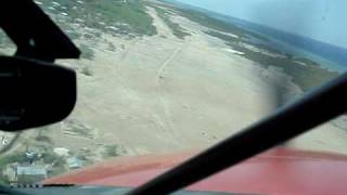 Landing at Anse-a-Galets airstrip, Isle La Gonave, Haiti MOV02313