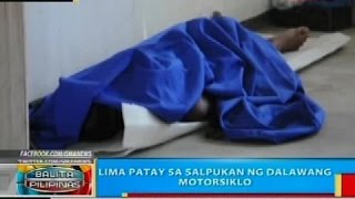 BP: Lima patay sa salpukan ng dalawang motorisklo