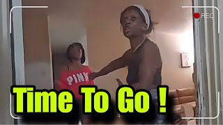 Ghetto Keisha Attacks Police Then Causes Chaos in Patrol Car After Arrest
