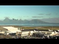 Air Tahiti Nui take-off at Tahiti Airport