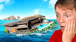 GTA 5 - Franklin's FLOATING HOUSE Upgrade! (Tsunami)
