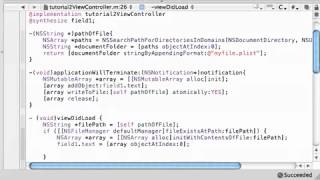 iPhone Development Tutorial 36 Loading the Files YouTube