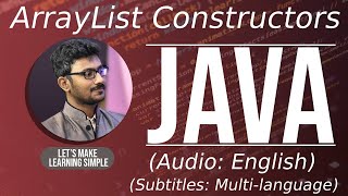 Java ArrayList Constructors | Java ArrayList Explained (Java Tutorial)