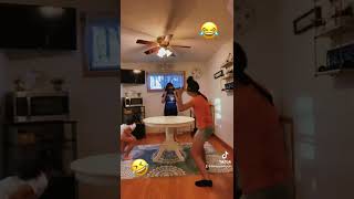 Blindfolded Water bottle fan challenge!🤣😁 #waterbottlechallenge