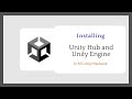 Installing Unity Hub and Unity Engine in m1/apple chip Macbook | Game Engine | Ventura MacOS