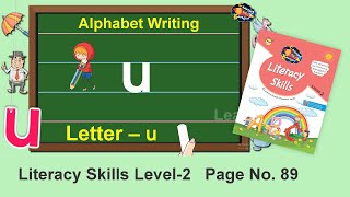 Writing small letter u | Letter u | Learning Booster | Magpie Books