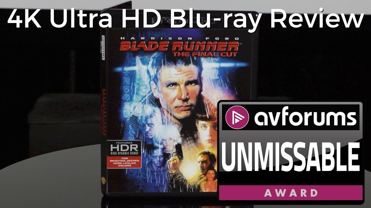 Blade Runner 4K Ultra HD Blu-ray Review - YouTube