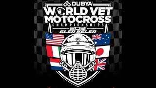 2021 Dubya Vet World Motocross Championships 50 Pro 1st Moto