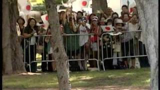 Japanese Royals Greet Hawaii Residents at Kapiolani Park