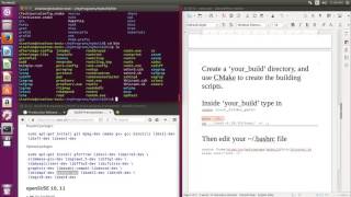 CERN ROOT tutotiral for beginners -- install ROOT 6.08 on Ubuntu 16.04 by cmake