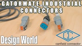 GatorMate industrial connectors—rugged and easy to assemble in the field