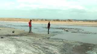 Hot Springs at Lake Magadi in Southern Kenya