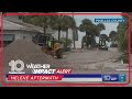 Hurricane Helene aftermath on Treasure Island