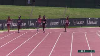 400m final 11-12 girls 2019 USATF National Youth Outdoor Championships