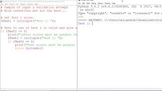 Python data validation that is just OK