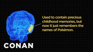 New Brain Regions: Pokémon Go Edition | CONAN on TBS