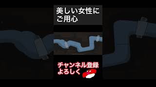 【エイプリルフール】美女について行ったら騙された【トムとジェリーチェイスチェイス】 #shorts