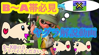 【B~A帯必見】Splatoon2ガチマ実況＆解説動画（ヤグラ編）