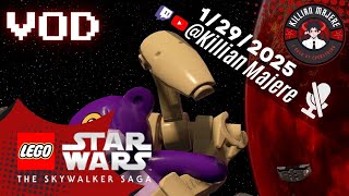 Lego Star Wars: The Skywalker Saga Twitch VOD| 1/29/2025 I [Killian Majere]{No Commentary}