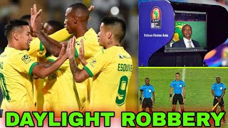Mamelodi Sundowns Bribed The Referee - Young Africans Daylight Robbery Clear Goal