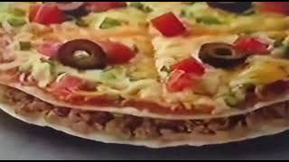 1988 Taco Bell Mexican Pizza Vintage Fast Food Television Commercial - 1980's Nostalgia