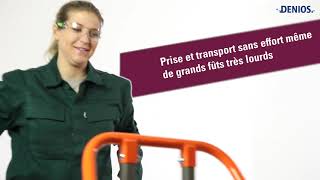 Chariot pour fûts Secu Comfort