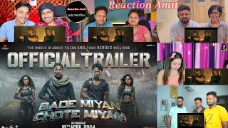 Bade Miyan Chote Miyan Official Trailer | Akshay Kumar | Tiger Shroff | mix Pakistani reaction