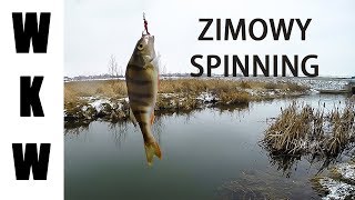 Zimowe okonie na spining | Łowienie na mikro przynęty  - jigi glajchy | Spinning Ultra Light