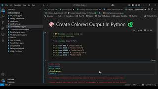 🎨 How to Print Colored Text in Python using Colorman | Simple & Easy Tutorial