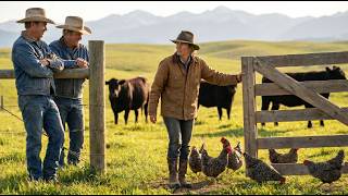 Everyone Laughed When She Put Chickens with Cows — 10 Years Later, Farmers Copied Her