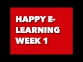 Week 1 e-Learning Library Edition!