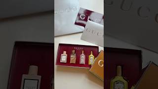 Unboxing Gucci Mini Discovery Perfume Set #luxuryperfumes #gucci