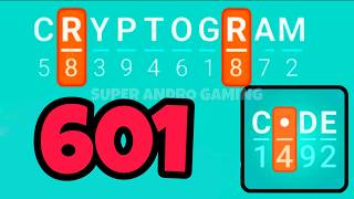 CRYPTOGRAM 601