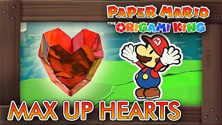 Paper Mario: The Origami King - All MAX UP Heart Locations