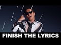 Bruno Mars || Finish the Lyrics