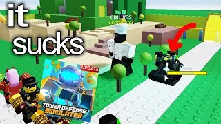 NEW ZED TOWER | TOWER DEFENSE SIMULATOR ROBLOX