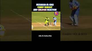 Inzamam Funny Run Out in IND vs PAK match 😁🏏