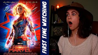 CAPTAIN MARVEL!!! (first time watching)