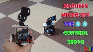 [MLAB.VN] Cánh tay robot với Maqueen Micro:bit phiên bản nâng cấp | Robot arm