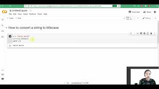 How to Convert a String to Title case in Python | Convert a String to Title Case Using Python