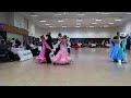 heat 54 senior i waltz ontario open dancesport championships